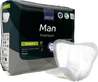 Inkont.vložky pro muže Abena man premium formula 1, 15 ks